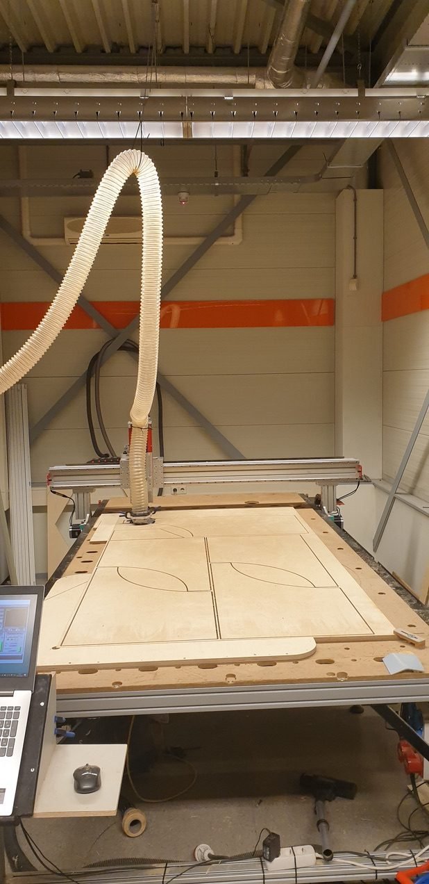 CNC manufacturing in the workshop